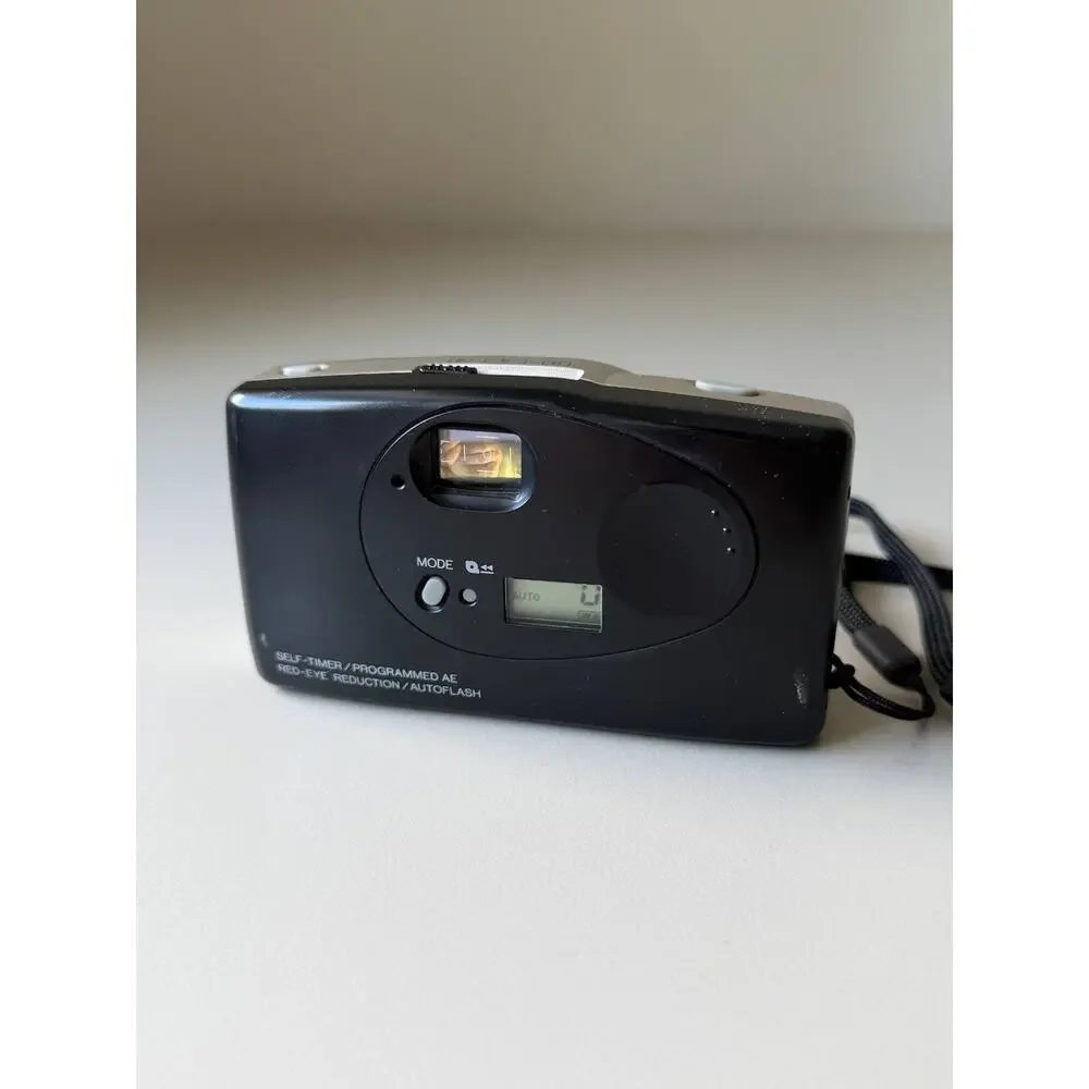 Minolta Vectis 100 BF Point And Shoot Aps Film Camera Compact 90s WORKS